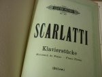 Scarlatti; Domenico (1685–1757) - Verzamelalbum  Achtzehn ausgewahlte klavierstucke / Pastorale und Capriccio / 25 Sonaten