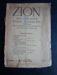  - Zion, Monatblätter für Lehre, Volk, Land