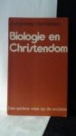 Hemleben, Johannes, - Biologie en Christendom.