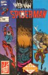Junior Press - Web van Spiderman 102, Het Levensweb deel 1, geniete softcover, gave staat