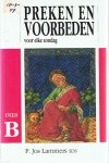 Lammers SDS, P. Jos - Preken en voorbeden voor elke zondag Cyclus B