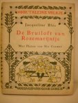 Cramer, Rie & Bles, Jacqueline. - Voor 't kleine volkje; "De bruiloft van Rozemarijntje".