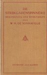 Sonnaville, W.H. de - De strijkgarenspinnerij Beschrijving der werktuigen