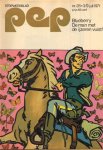Diverse tekenaars - PEP 1971 nr. 28, stripweekblad, 3/9 juli  1971 met o.a. DIVERSE STRIPS (ASTERIX/RAVIAN/LUC ORIENT/MICHEL VAILLANT/LUCKY LUKE)/IKE & TINA TURNER (2 p.)/ALWIN SCHOCKEMÖHLE (PAARDESPORT, 1,5 p.)/BLUEBERRY (cover tekening), goede staat