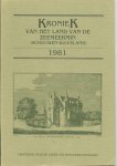 diverse auteurs - Kroniek (1981)van het land van de zeemeermin (Schouwen-Duiveland)  Deel 6