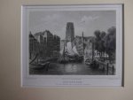 Rotterdam. - Rotterdam. De Korenbeurs, van de Draaibrug gezien.