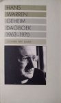 Hans Warren - Geheim dagboek 1963-1970 Achtste deel