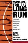 Danny Miller - Managing For The Long Run