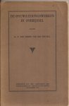 LINDEN VAN DEN HEUVELL, A. VAN - De ontwateringswerken in Overijssel.