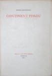 Hoppenot, Henri. - Continent perdu.