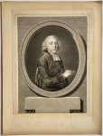 Christian Jakob Schlotterbeck (1757-1811) after Johann Friedrich August Tischbein (1750-1812) - Antique portrait print I Preacher Antonius Kuyper before the inscription, published 1794, 1 p.