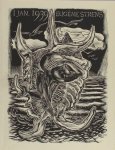 Rozendaal, W.J. - Nieuwjaarswens Eugène Strens, 1939.