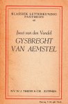 Vondel, Joost van den - Gysbreght van Aemstel
