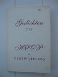  - Hoop en vertwijfeling. Gedichten CFS.