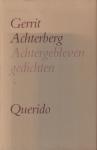 Achterberg, Gerrit - Achtergebleven Gedichten, 36 pag. hardcover + stofomslag, zeer goede staat (wel is de stofomslag verkleurd)
