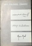 Haebler, Ingrid: - [Programmheft] Het Gelders Orkest. Concert. Dirigent: Henri Arends. Soliste: Ingrid Haebler, piano