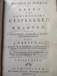 Hervey J. - Theron en Aspasio of reeks van Godvrugtige gesprekken en brieven, over de gewigtigste, noodigste, en nuttigste onderwerpen. Complete zeer fraaie set van 4 delen.