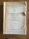 Mohlberg, L. C.; Siffrin, P. - Sacramentarium Veronense (Cod. Bibl. Capit. Veron. LXXXV[80]