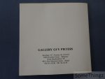 Pierre Alechinsky (preface). - Wallace Ting. Gallery Guy Pieters. 10/7 - 1/8/1988.
