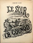 Gounod, Charles: - Le soir. 3e romance sans paroles