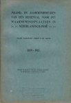  - Maand- en jaargemiddelden van den regenval voor 1977 waarnemingsplaatsen in Nederlandsch-Indië volgens waarnemingen verricht in het tijdvak 1879-1917