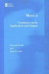 Lasnik, Howard. - Move [alpha] : conditions on its application and output