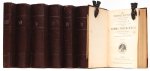 THOMAS OF AQUINO, THOMAS VAN AQUINO - Summa Theologica. Editio altera Romana ad emendatiores editiones impressa et noviter accuratissime recognita. Complete 4 parts in  in 7 volumes.