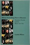 Cynthia Wilson 253230 - Always Something New to Discover Menahem Pressler and the Beaux Arts Trio