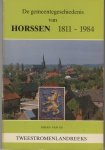 Os - Gemeentegeschiedenis van horssen 1811-1984 / druk 1