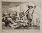 Abraham Cornelisz. Bloemaert (1564/66-1651), Frederick Bloemaert (ca.1614-1690), Claes Jansz Visscher (1586/87-1652) - Antique print, engraving | Junius (the month June, Juni) by Bloemaert, published ca. 1635, 1 p.