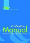 American Psychological Association - Publication Manual of the American Psychological Association