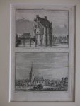 Spankeren. - De Geldersche Tooren; of 't Huis te Spankeren, 1743/ 't Dorp Spankeren, 1743.