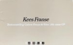 Kees Franse - Kees Franse Tentoonstelling Galerie Fenna de Vries feb - maart '69