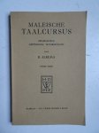 Alkema, B.. - Maleisische taalcursus; grammatica, oefeningen, woordenlijst.