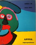 Karel Appel 22184 - Appel / superpositions [signed] Ariel 19 Juin 1971