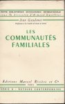 Gaudemet, Jean - Les communautés familiales