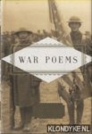 Hollander, John (selected and edited by) - War Poems