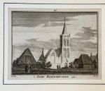 Spilman, Hendricus (1721-1784) after Pronk, Cornelis (1691-1759)Spilman, Hendricus (1721-1784) after Beijer, Jan de (1703-1780) - [Antique print] 't Dorp Haringhuizen, 1726.