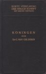 Gelderen, Dr. C. van - Korte Verklaring der Heilige Schrift. Koningen. Deel 3 (2 Kon. 5-17)