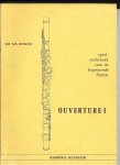 Beekum, Jan van - Ouverture 1; speel-studieboek voor de beginnende fluitist