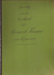 Sablonière, Mr. S.H. de la (Burgemeester) - Verslag van den Toestand der Gemeente Kampen over het jaar 1877