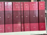 Vries, M. de, L.A. te Winkel a.o. - Woordenboek der Nederlandsche [ Nederlandse ] Taal ( WNT ). [ 37 (of 44) volumes, not complete, vol. 26, 27, 28, 29 and 3 vols. 'aanvullingen' are missing ] - added: Handleiding bij het Woordenboek der Nederlandsche Taal.
