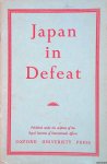 Various - Japan in Defeat: a Report by a Chatnam House Study Group
