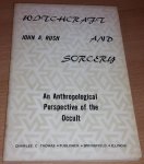 Rush, John A. - Witchcraft and Sorcery.  An Anthropological Perspective of the Occult