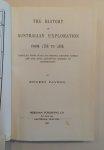 Favenc, Ernest - The History of Australian Exploration from 1788 to 1888