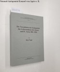 Vogel, Kurt: - Die Behördenverfassung in Westpreußen seit der Ordenszeit: