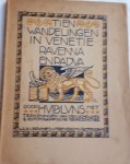 LUNS, Huib - Tien wandelingen in Venetie, Ravenna en Padua; Tien wandelingen in Florence. 2 delen