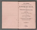 Haezebroek, Maria - De hedendaagsche kookkunst, of De wetenschap om lekker en goedkoop te eten en te drinken, vermeerderd met eene handleiding omtrent het voorsnijden en het bedienen der tafel als ook met eenige tafelmenu's