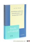 Wissink, mr. M.H. - Richtlijnconforme interpretatie van burgerlijk recht.