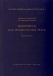 Hildegard Von Deines , Wolfhart Westendorf 159836 - Wörterbuch der medizinischen Texte